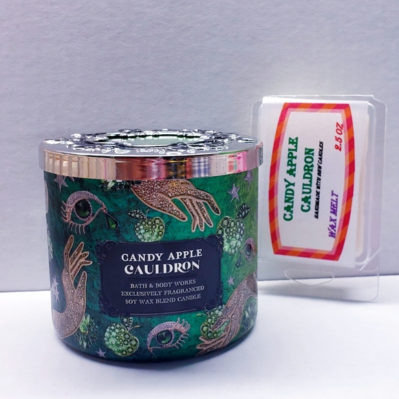 CANDY APPLE CAULDRON -Bath & Body Works Candle Wax Melts- $8 per pack - Picture 2 of 8